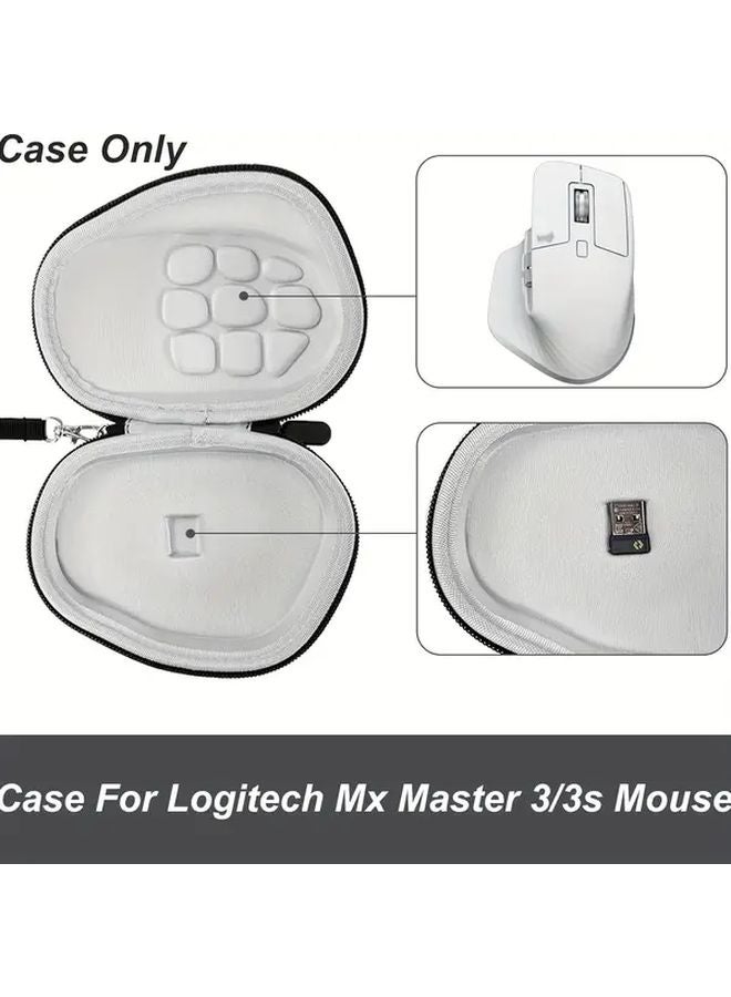 Logitech MX Master 3S 3 Mouse Case Black Hard Shell Protective Travel Cover - Image 5